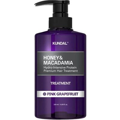 Kundal, Haarmaske, Honig & Macadamia Rosa Grapefruit Intensive Feuchtigkeits-Haarspflege (500 ml) Kundal, Haarmaske, Honig & Macadamia Rosa Grapefruit Intensive Feuchtigkeits-Haarspflege (500 ml)