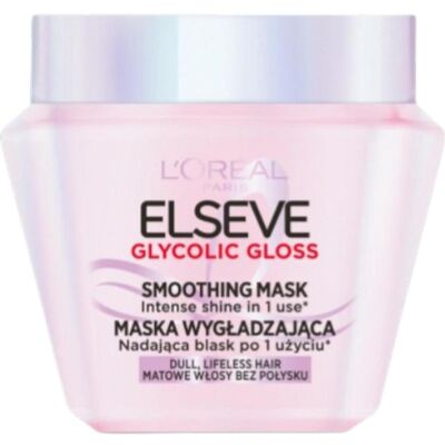 L'Oréal Paris, Haarmaske, L'Oral Elseve Glycolic Gloss Mask 300ml Nourishing Hair Treatment (300 ml) L'Oréal Paris, Haarmaske, L'Oral Elseve Glycolic Gloss Mask 300ml Nourishing Hair Treatment (300 ml)