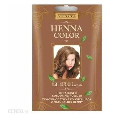 Venita, Conditioner, - Henna Color Herbal Coloring Conditioner From Natural Henna 13 Hazelnut 25G Venita, Conditioner, - Henna Color Herbal Coloring Conditioner From Natural Henna 13 Hazelnut 25G