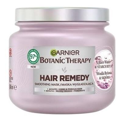 Garnier, Haarmaske, Ultra Doux Replumping Rise Water & Starch Long Hair Mask 340Ml (340 ml) Garnier, Haarmaske, Ultra Doux Replumping Rise Water & Starch Long Hair Mask 340Ml (340 ml)