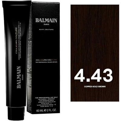 Balmain, Haarfarbe, Couleurs Couture Permanent Haarfarbe (4.43 Kupfer Gold Braun) Balmain, Haarfarbe, Couleurs Couture Permanent Haarfarbe (4.43 Kupfer Gold Braun)