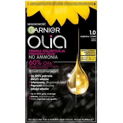 Garnier, Haarfarbe, Olia Haarfarbe 10 Nachtschwarz (Schwarz) Garnier, Haarfarbe, Olia Haarfarbe 10 Nachtschwarz (Schwarz)