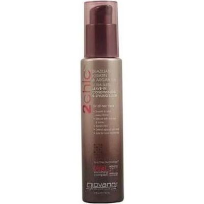 Giovanni, Conditioner, Ultra-Glättendes Pflege- und Styling-Elixier mit brasilianischem Keratin und Arganöl Giovanni, Conditioner, Ultra-Glättendes Pflege- und Styling-Elixier mit brasilianischem Keratin und Arganöl