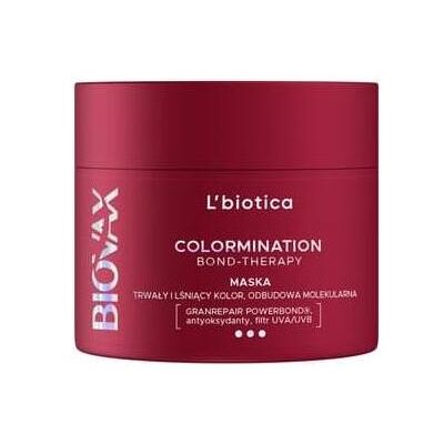 L´Biotica, Haarmaske, Biovax Colormination Bondtherapy Restorative Mask Extending Color Longevity 200ml (200 ml) L´Biotica, Haarmaske, Biovax Colormination Bondtherapy Restorative Mask Extending Color Longevity 200ml (200 ml)