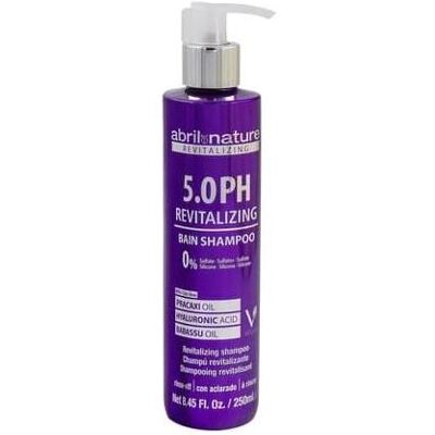 Abril Et Nature, Shampoo, 5.0 PH Revitalisierendes Bain Shampoo 250ml Behandlung für technische Arbeiten Vegan (Flüssiges Shampoo, 250 ml) Abril Et Nature, Shampoo, 5.0 PH Revitalisierendes Bain Shampoo 250ml Behandlung für technische Arbeiten Vegan (Flüssiges Shampoo, 250 ml)