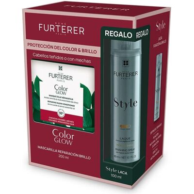 Rene Furterer, Haarmaske, Color Glow Maske & Haarspray-Set, 2-teilig Rene Furterer, Haarmaske, Color Glow Maske & Haarspray-Set, 2-teilig