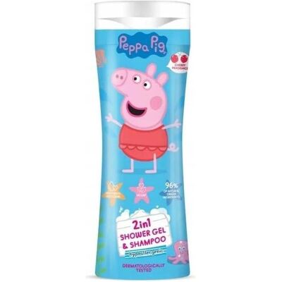 Peppa Pig Cherry 300ml Duschgel & Shampoo - Für Kinder Peppa Pig Cherry 300ml Duschgel & Shampoo - Für Kinder
