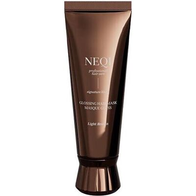 Neqi, Haarmaske, Maske für hellbraunes Haar Glossing Mask Light Brown 120 ml (120 ml) Neqi, Haarmaske, Maske für hellbraunes Haar Glossing Mask Light Brown 120 ml (120 ml)