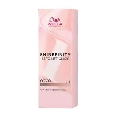 Wella, Haarfarbe, Professionals Shinefinity 070 60ml Hair Colour (07/0) Wella, Haarfarbe, Professionals Shinefinity 070 60ml Hair Colour (07/0)
