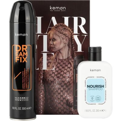 Kemon, Beauty Geschenkset, Nourish Dreamfix Bundle für intensive Pflege und flexiblen Halt (Haarpflege Set) Kemon, Beauty Geschenkset, Nourish Dreamfix Bundle für intensive Pflege und flexiblen Halt (Haarpflege Set)