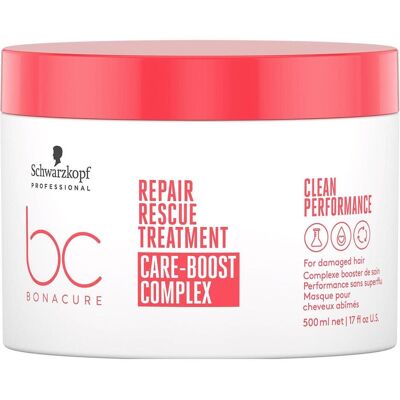 Schwarzkopf, Haarmaske, BC Repair Rescue - Treatment Care-Boost Complex (500 ml) Schwarzkopf, Haarmaske, BC Repair Rescue - Treatment Care-Boost Complex (500 ml)