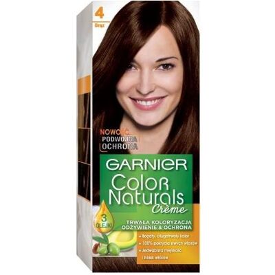 Garnier Color Naturals Farbcreme Shade 4 Braun Garnier Color Naturals Farbcreme Shade 4 Braun