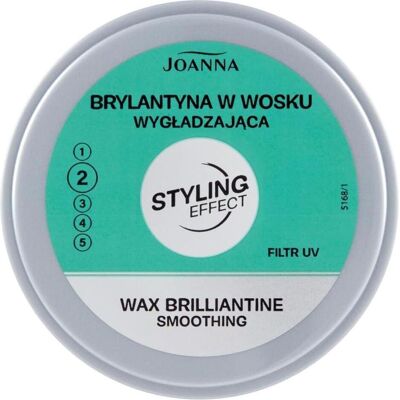 Joanna, Haargel + Haarwachs, Styling Effect Smoothing Wax Brilliantine Smoothing Brilliantin In Wax 45G (Haarwachs, 45 g) Joanna, Haargel + Haarwachs, Styling Effect Smoothing Wax Brilliantine Smoothing Brilliantin In Wax 45G (Haarwachs, 45 g)