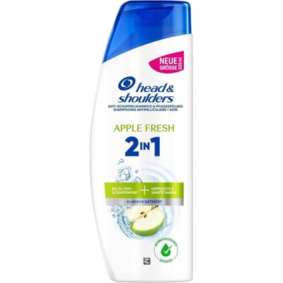 Head & Shoulders, Shampoo, Anti-Schuppen Shampoo 2in1 Apple Fresh Shampoo 225 ml (Flüssiges Shampoo, 225 ml) Head & Shoulders, Shampoo, Anti-Schuppen Shampoo 2in1 Apple Fresh Shampoo 225 ml (Flüssiges Shampoo, 225 ml)