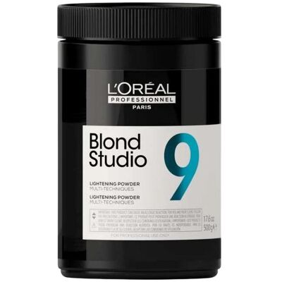 L'Oréal Professionnel, Haarfarbe, LOreal Professionnel, Blond Studio 9, Lightening, Hair Oxidant Powder, 500 g L'Oréal Professionnel, Haarfarbe, LOreal Professionnel, Blond Studio 9, Lightening, Hair Oxidant Powder, 500 g