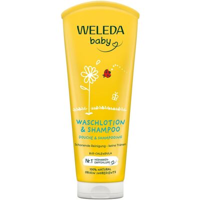 Weleda Baby Calendula Duschcreme - Baby Shower Cream Weleda Baby Calendula Duschcreme - Baby Shower Cream