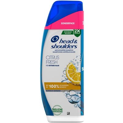 Head & Shoulders, Shampoo, Citrus Fresh (Flüssiges Shampoo, 600 ml) Head & Shoulders, Shampoo, Citrus Fresh (Flüssiges Shampoo, 600 ml)