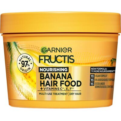 Garnier Banana Haarmaske - 3-in-1 für Trockenes Haar Garnier Banana Haarmaske - 3-in-1 für Trockenes Haar
