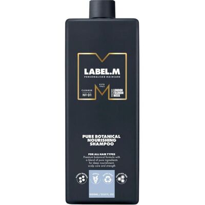 label.m Botanical Nourishing Shampoo - Vegan, 1000ml, Für alle Haartypen label.m Botanical Nourishing Shampoo - Vegan, 1000ml, Für alle Haartypen
