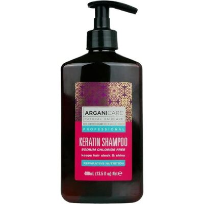 Arganicare Keratin Shampoo - Haarstärkung - 400ml Arganicare Keratin Shampoo - Haarstärkung - 400ml