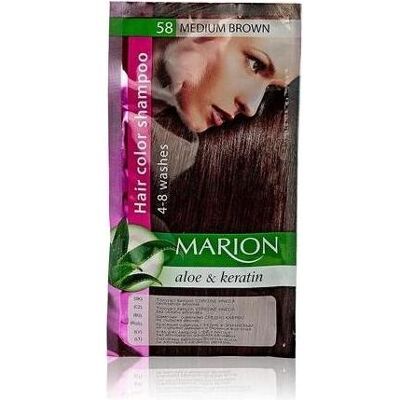 Marion, Shampoo, Shampoo 4-8 Wash 58 Medium Brown 40Ml (Flüssiges Shampoo, 40 ml) Marion, Shampoo, Shampoo 4-8 Wash 58 Medium Brown 40Ml (Flüssiges Shampoo, 40 ml)