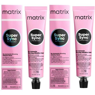 Matrix, Haarfarbe, Super Sync Vorverklebt Matrix, Haarfarbe, Super Sync Vorverklebt