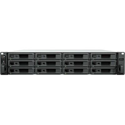 Synology RS4826XS+ 2U 12-BAY 16 GB DDR4 (0 TB), NAS, Schwarz, Silber Synology RS4826XS+ 2U 12-BAY 16 GB DDR4 (0 TB), NAS, Schwarz, Silber
