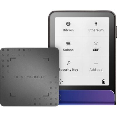 Ledger Flex - Neptune Blue inkl. Recovery Key (Bitcoin, Ethereum Classic), Crypto Wallet, Blau, Schwarz Ledger Flex - Neptune Blue inkl. Recovery Key (Bitcoin, Ethereum Classic), Crypto Wallet, Blau, Schwarz