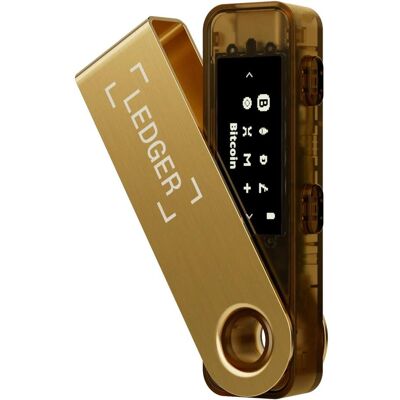 Ledger Nano S Plus - Gold (Bitcoin, Dash, Dogecoin, Ethereum Classic, Litecoin, Weitere), Crypto Wallet, Gold Ledger Nano S Plus - Gold (Bitcoin, Dash, Dogecoin, Ethereum Classic, Litecoin, Weitere), Crypto Wallet, Gold
