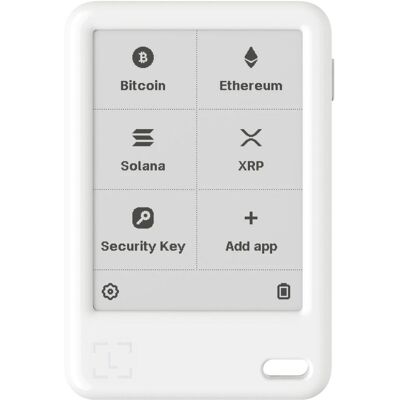 Ledger Nano Gen 5 Glacier White Crypto Hardware Wallet with Recovery Key (Bitcoin, Ethereum Classic), Crypto Wallet, Weiss Ledger Nano Gen 5 Glacier White Crypto Hardware Wallet with Recovery Key (Bitcoin, Ethereum Classic), Crypto Wallet, Weiss