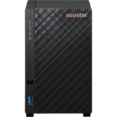 Asustor Drivestor 2 Gen 2 AS1202T 2 Bay NAS (0 TB), NAS, Schwarz Asustor Drivestor 2 Gen 2 AS1202T 2 Bay NAS (0 TB), NAS, Schwarz