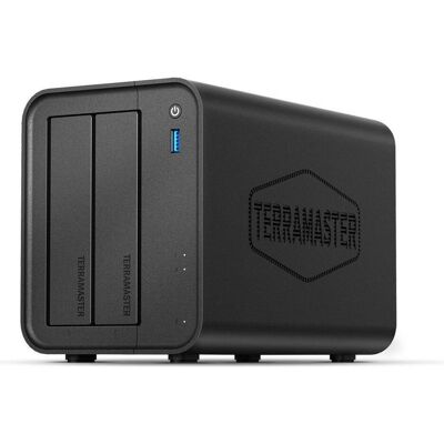 Terramaster F2-425 (0 TB), NAS, Schwarz Terramaster F2-425 (0 TB), NAS, Schwarz