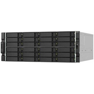 QNAP TS-h1655XeU-RP-8G-12H03 3U NAS Intel Atom C5125 12x16TB HDD included, NAS, Grau, Schwarz QNAP TS-h1655XeU-RP-8G-12H03 3U NAS Intel Atom C5125 12x16TB HDD included, NAS, Grau, Schwarz