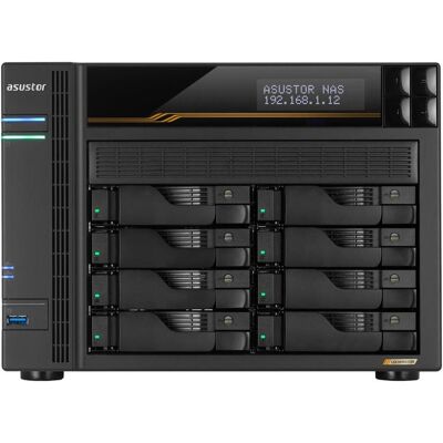 Asustor LOCKERSTOR 8 Gen3, NAS, Schwarz Asustor LOCKERSTOR 8 Gen3, NAS, Schwarz