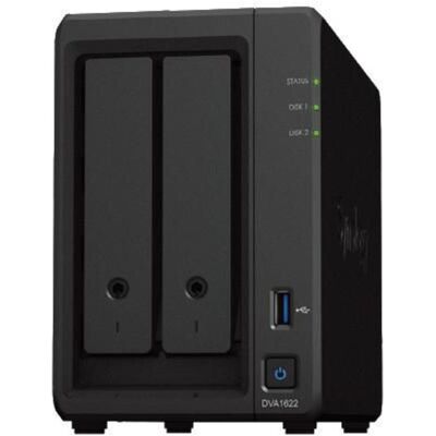 Synology Netzwerkrekorder DVA1622 (0 TB), NAS, Schwarz Synology Netzwerkrekorder DVA1622 (0 TB), NAS, Schwarz