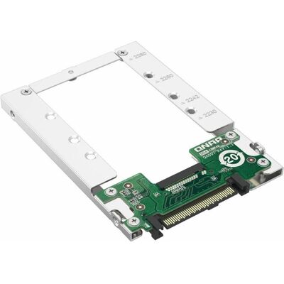 QNAP QDA-UMP4A U.2 NVMe to M.2 NVMe SSD PCIe adapter 7mm, NAS Zubehör QNAP QDA-UMP4A U.2 NVMe to M.2 NVMe SSD PCIe adapter 7mm, NAS Zubehör