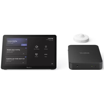 Yealink MCoreKit-C5-MS Microsoft Teams Rooms BaseKit No Audio No Camera With Blk/White M..., Konferenzgerät, Weiss Yealink MCoreKit-C5-MS Microsoft Teams Rooms BaseKit No Audio No Camera With Blk/White M..., Konferenzgerät, Weiss