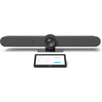 Logitech Rally Bar Videokonferenzsystem Eingebauter Ethernet-Anschluss Gruppen-Videokonferenzsystem, Konferenzgerät, Grau Logitech Rally Bar Videokonferenzsystem Eingebauter Ethernet-Anschluss Gruppen-Videokonferenzsystem, Konferenzgerät, Grau