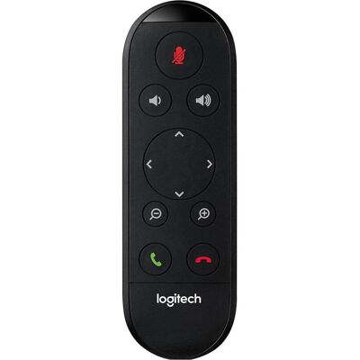 Logitech Spare ConferenceCam Connect (Gerätespezifische Fernbedienung, Infrarot), Fernbedienung, Schwarz, Silber Logitech Spare ConferenceCam Connect (Gerätespezifische Fernbedienung, Infrarot), Fernbedienung, Schwarz, Silber