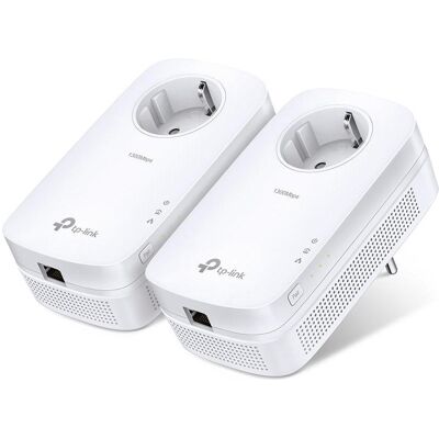 TP-Link Powerline TL-PA8010P Kit 1200MBit/1-Port GB V4.4 retail (1300 Mbit/s), Powerline, Weiss TP-Link Powerline TL-PA8010P Kit 1200MBit/1-Port GB V4.4 retail (1300 Mbit/s), Powerline, Weiss