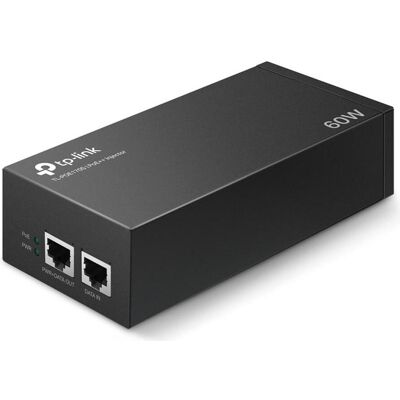 TP-Link POE Adapter TL-POE170S Injektor (802.3bt (PoE++), 60 W), PoE Injector TP-Link POE Adapter TL-POE170S Injektor (802.3bt (PoE++), 60 W), PoE Injector