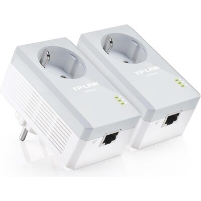 TP-Link TL-PA4010P KIT Starter Kit (600 Mbit/s), Powerline, Weiss TP-Link TL-PA4010P KIT Starter Kit (600 Mbit/s), Powerline, Weiss