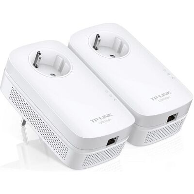 TP-Link Powerline TL-PA8010P Kit 1200MBit/1-Port GB V4.4 retail (1300 Mbit/s), Powerline, Weiss TP-Link Powerline TL-PA8010P Kit 1200MBit/1-Port GB V4.4 retail (1300 Mbit/s), Powerline, Weiss