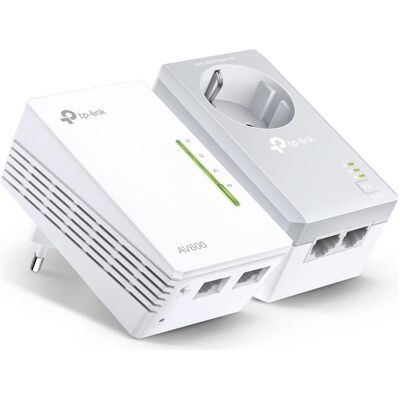 TP-Link Tl-Wpa4226kit (500 Mbit/s), Powerline, Weiss TP-Link Tl-Wpa4226kit (500 Mbit/s), Powerline, Weiss