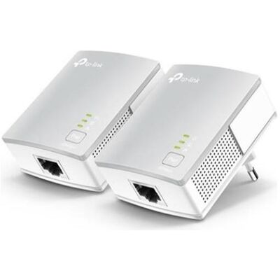 TP-Link Av600 Powerline Starter Kit (600 Mbit/s), Powerline, Grau TP-Link Av600 Powerline Starter Kit (600 Mbit/s), Powerline, Grau