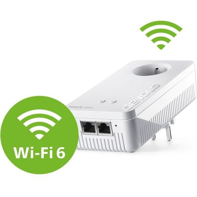 Devolo Magic 2 WiFi 6 next (3000 Mbit/s), Powerline, Weiss Devolo Magic 2 WiFi 6 next (3000 Mbit/s), Powerline, Weiss