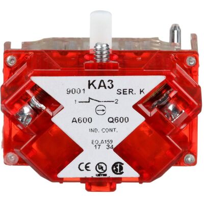 Schneider Electric Hilfsschalterblock, Schalter + Taster, Silber Schneider Electric Hilfsschalterblock, Schalter + Taster, Silber