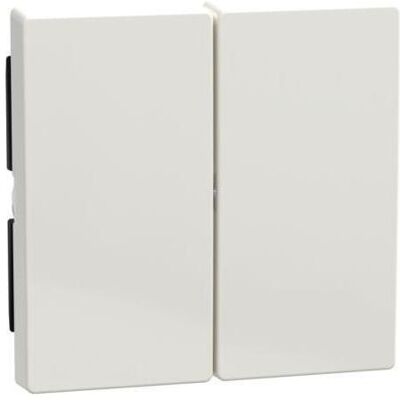 Schneider Electric Wippe für Serienschalter, polarweiss glänzend, System M, Schalter + Taster, Weiss Schneider Electric Wippe für Serienschalter, polarweiss glänzend, System M, Schalter + Taster, Weiss