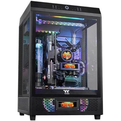 Thermaltake PC- Gehäusezubehör LCD Panel Kit Black für The Tower 500, PC Gehäuse Zubehör Thermaltake PC- Gehäusezubehör LCD Panel Kit Black für The Tower 500, PC Gehäuse Zubehör