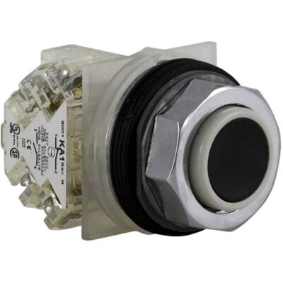 Schneider Electric Drucktaster sw rnd 1S 1Ö IP66 9001KR3BH13, Schalter + Taster, Schwarz Schneider Electric Drucktaster sw rnd 1S 1Ö IP66 9001KR3BH13, Schalter + Taster, Schwarz